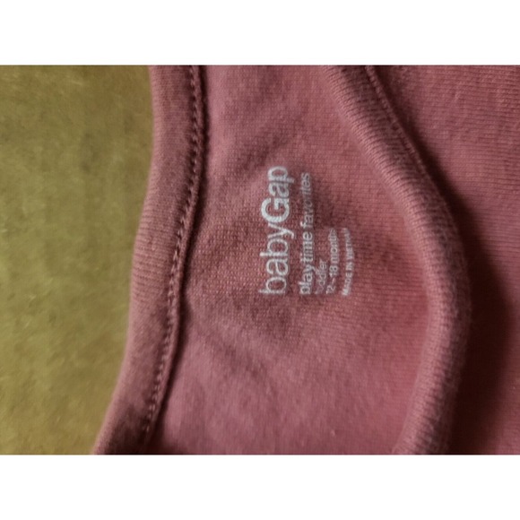 Baby Gap Toddler Girls Pink Cat T-shirt 12 18 Months 12-18‎ - Picture 3 of 3